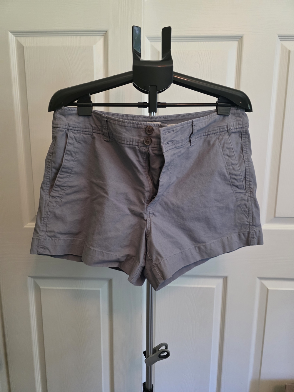 a new day Light Gray Button-Front  Shorts